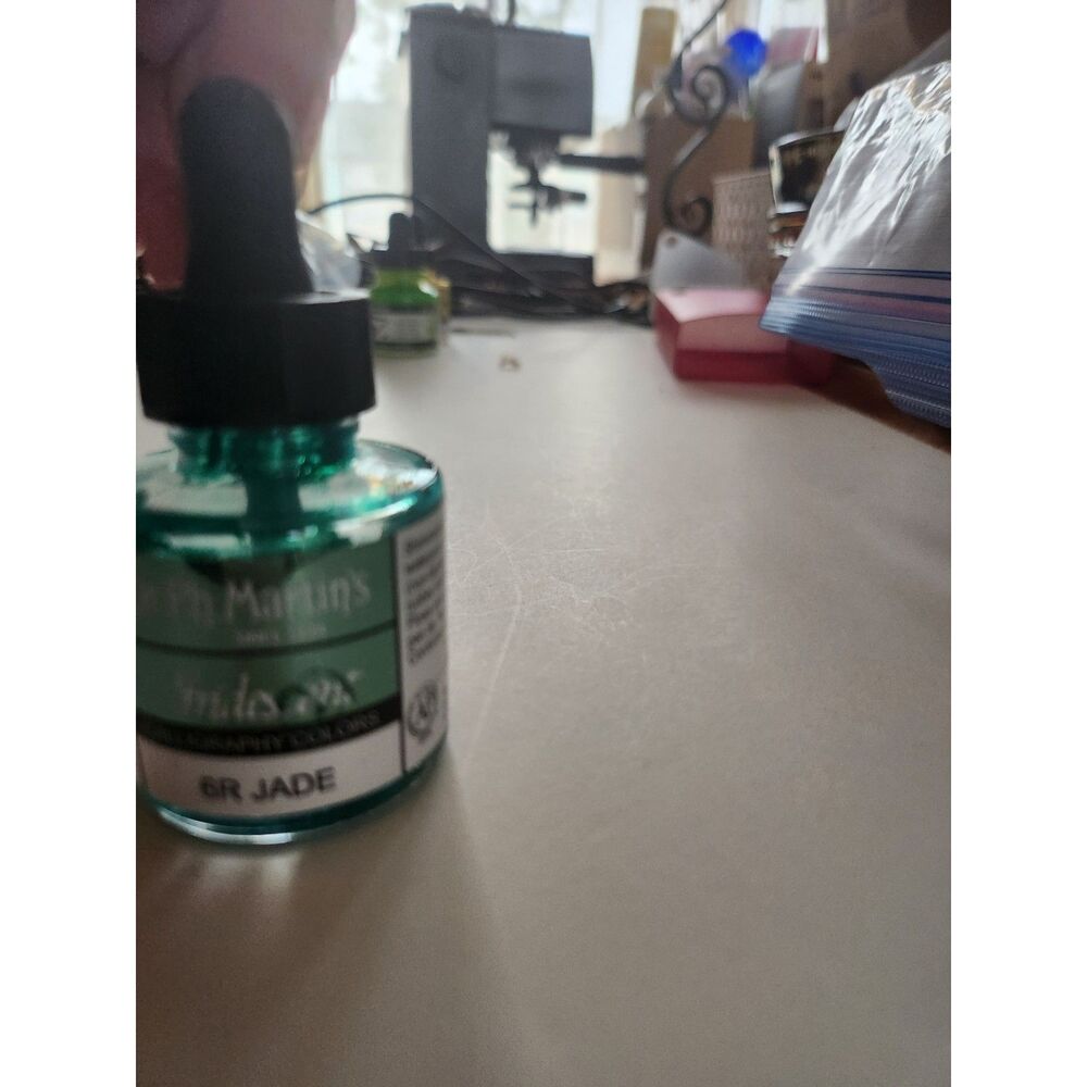 Dr. Ph. Martin's Iridescent Calligraphy 6R Iridescent Jade. B1